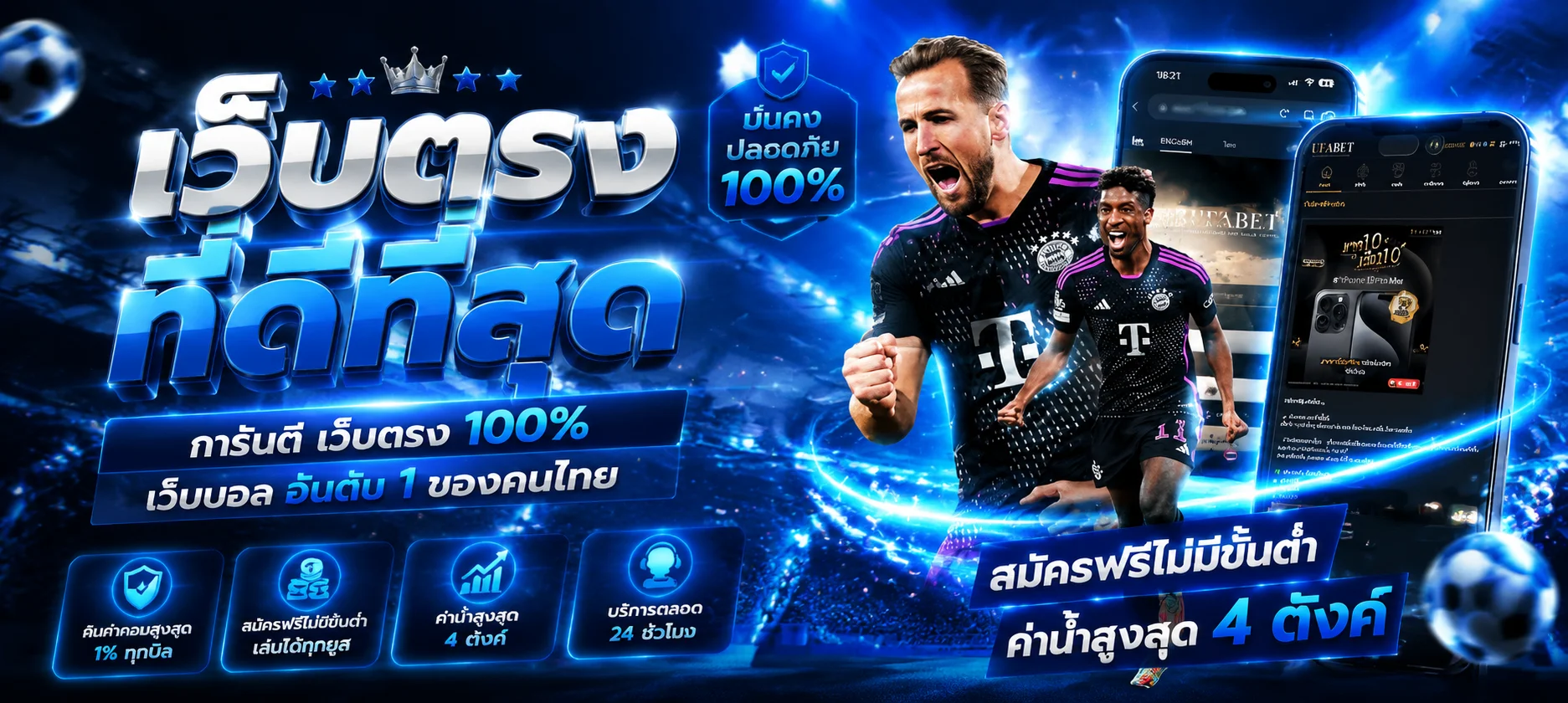 แทงบอลออนไลน์ ATT159 ครบทุกลีกดังราคาดีที่สุด